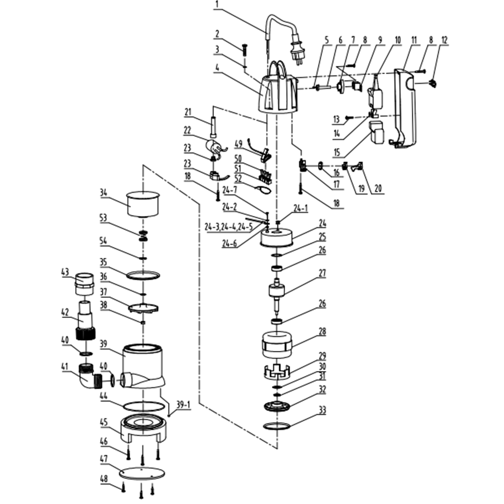 Насос дренажный ЗНПГУ-550