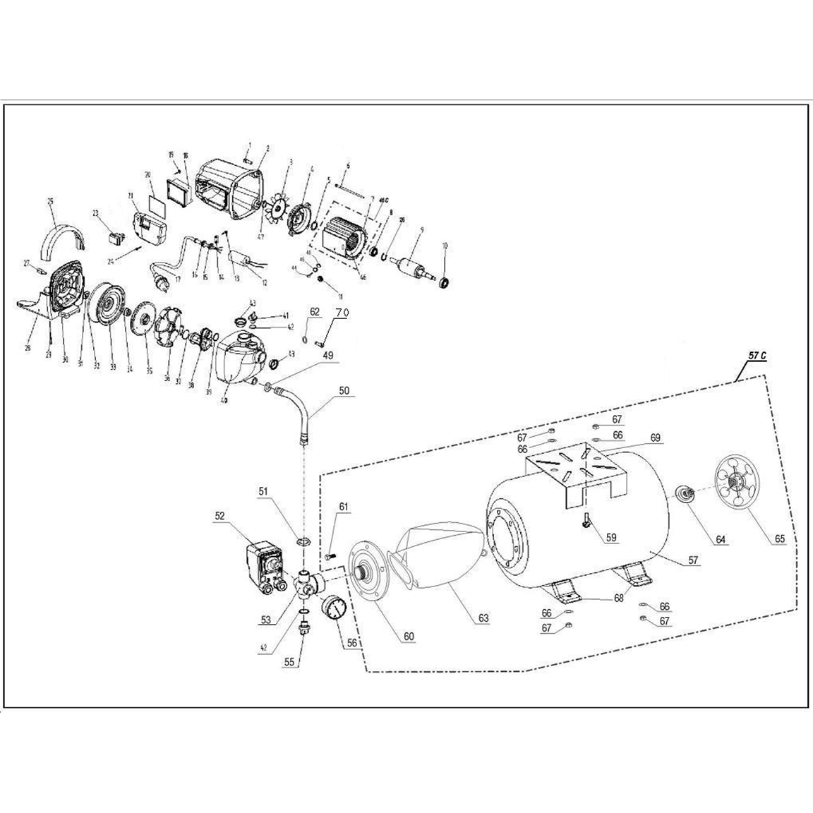 Насосная станция ЗНАС-1200