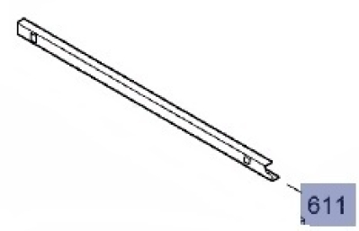 Рельса полки